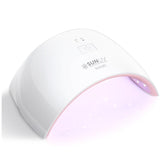 SUNUV SUN9C front view in pink showing compact design and fast curing