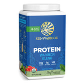 Sunwarrior front packaging showing clean organic label and benefits