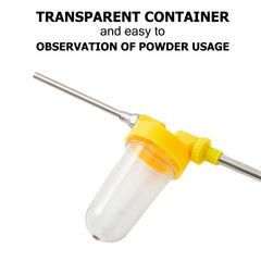 SUNYAY extended duster reaching ceiling corner showing safer high-reach access benefit