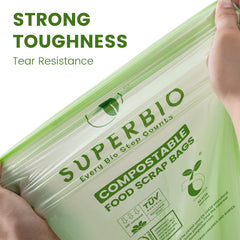 superbio reinforced bottom close-up showing star-seal strength against leaks