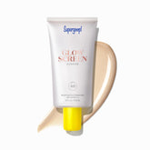Supergoop! Glowscreen front packaging shows SPF 40 and benefits