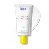 Supergoop! front packaging showing product tube and SPF benefit