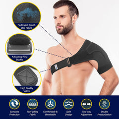 Suptrust pocket detail for hot/cold pack offering targeted therapy benefit