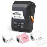 SUPVAN T50M Pro front view showing compact printer and controls for easy portability