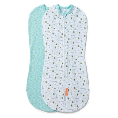 SwaddleMe Little Bees front packaging showing two-pack and product branding for easy gifting