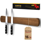 Swaitee front view acacia knife strip shows neat organized storage benefit