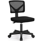Sweetcrispy front view of small mesh chair showing compact ergonomics and airflow benefit