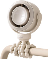 SWEETFULL cream fan front view showing compact child-safe design and portability