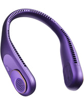 SWEETFULL front view neck fan showing ergonomic curve and cooling benefit