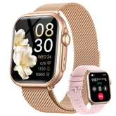SWGOTA smartwatch front view showing clear large display and benefits of readability