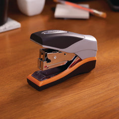 Swingline Optima 40 soft grip close-up highlighting ergonomic comfort and control