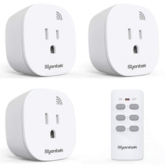 Syantek front view of three receivers showing compact design and quick control