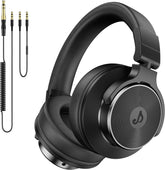 syndesmos front view over-ear headphones showing sleek design and durable build benefit