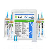 Syngenta Advion front packaging showing four 30g tubes and clear product benefits