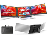 Synnov front view monitor showing 15.6-inch screen and crisp display benefit