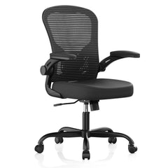 Synorla front view of the high-back chair showing supportive posture and comfort