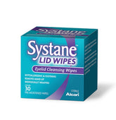 Systane front packaging showing three boxes and clear product count benefit