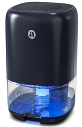 TABYIK front view compact dehumidifier showing controls and clean design, improves air comfort