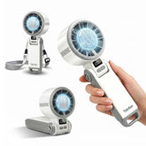 Taiofan front view showing fan and cooling pad for fast relief