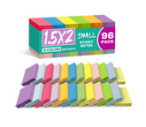 Taja front packaging of mini sticky notes showing bright pads and count