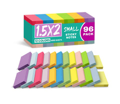 Taja front packaging of mini sticky notes showing bright pads and count