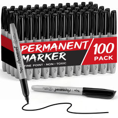 Taja front packaging showing 100 black markers and clear quantity benefit