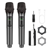 talomen front view showing two microphones and receiver, quick setup benefit