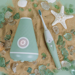 Tao Clean UV docking station assembled demonstrating sanitizing and charging convenience