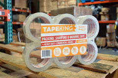 Tape King roll close-up displaying strong 2.7mil thickness and smooth film