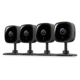 Tapo C101 front view showing camera and LED, clear home monitoring