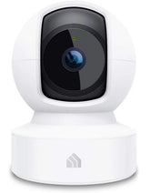 Tapo Kasa EC70 front view showing compact design and clear lens benefits monitoring