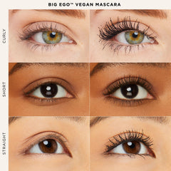 tarte texture swipe of mascara showing ultra-black pigment and flake-free finish