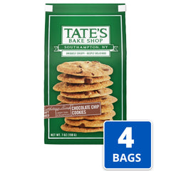 Tate's Bake Shop resealable zipper detail preserving freshness and crunch