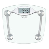 Taylor front view glass scale showing clean design and stable surface