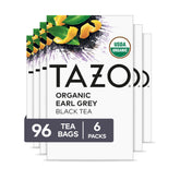 TAZO front packaging showing six-box bundle and brand clarity