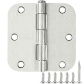 TDCHINGES front view of 3.5 inch hinge showing clean profile and consistent finish