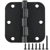 TDCHINGES front pack of matte black 30 hinges showing complete kit benefits