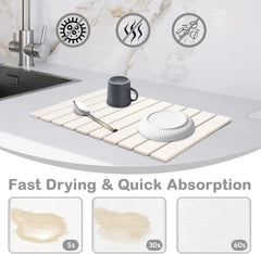 tdcokhe closeup texture highlights absorbent stone surface for quick drying