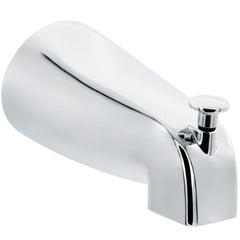 Tearel front view chrome tub spout showing polished finish and clean lines for modern bathrooms