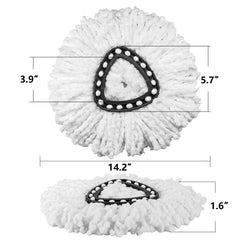 Tecbeauty microfiber close-up showing dense fibers for strong absorption