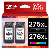 TECKKIN front packaging showing PG-275XL and CL-276XL, clear cost savings