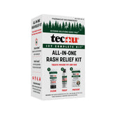 Tecnu kit front packaging showing full three-step solution and ease of use