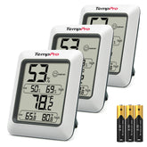 TempPro TempAir front display showing temperature and humidity for quick comfort checks
