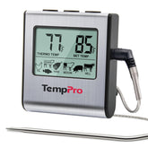 TempPro TempTrack front display showing large LCD for quick readings