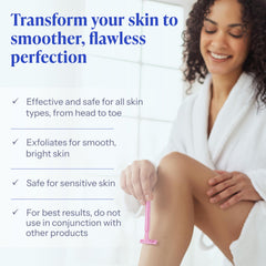 Tend Skin liquid texture pouring from bottle illustrating lightweight finish