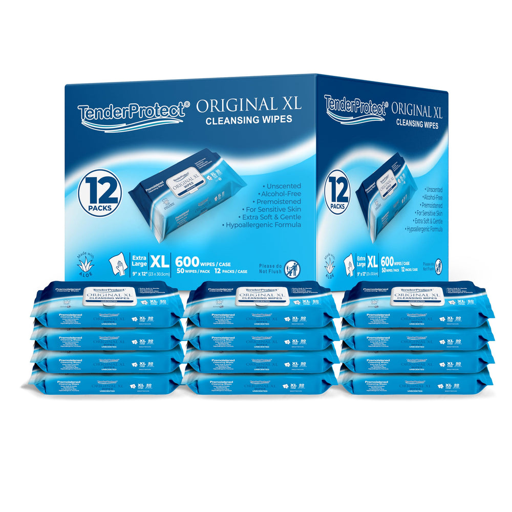 TenderProtect front packaging showing 600 count and benefits