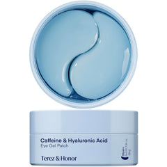 Terez & Honor front packaging showing 60 hydrogel patches and benefits