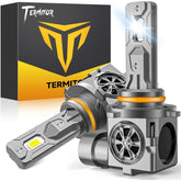 Termitor front view of pair showing compact plug-and-play design and easy install benefit