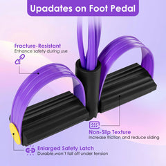 TERNEE foam-grip handle detail showing comfortable control during workouts