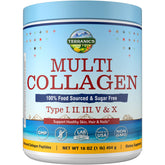 Terranics front packaging showing clean unflavored collagen benefits